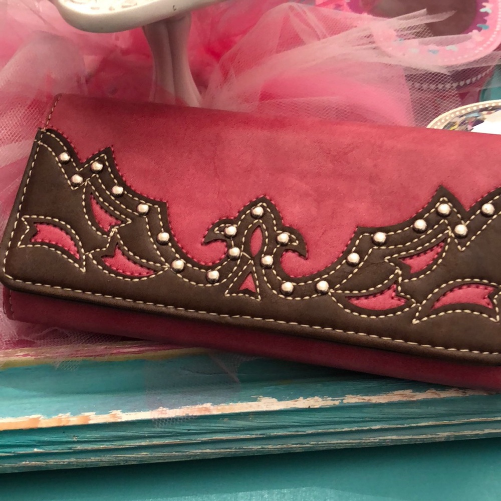 Pink wallet